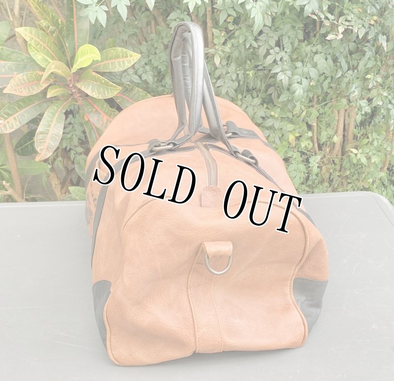 画像4: 米海兵隊放出品 USMC  レザー ボストンバッグ  (4)