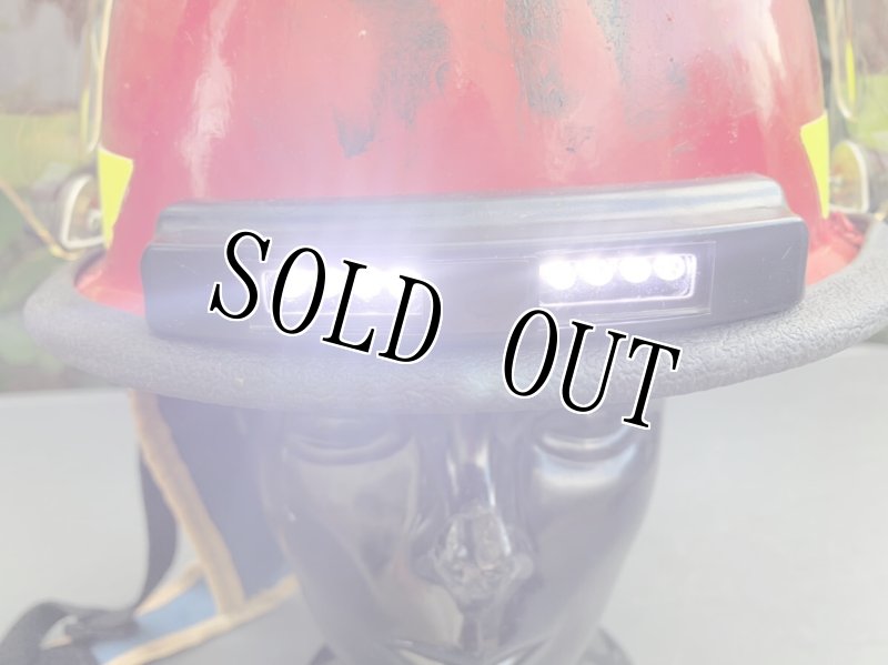 画像10: 米海軍実物 Bullard U.S.NAVY ファイヤーマン 消防士 ヘルメット LEDライト  (10)