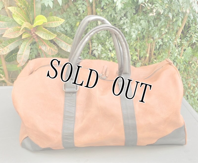 画像3: 米海兵隊放出品 USMC  レザー ボストンバッグ  (3)