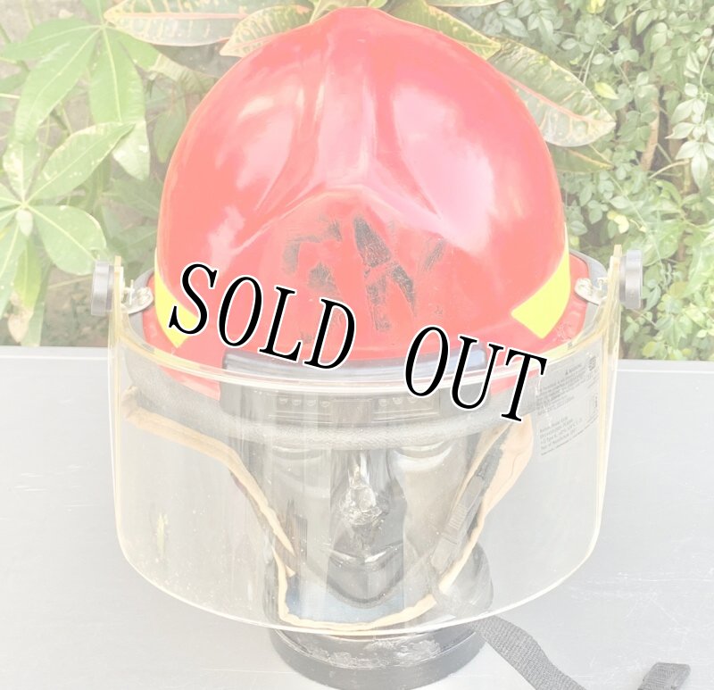 画像4: 米海軍実物 Bullard U.S.NAVY ファイヤーマン 消防士 ヘルメット LEDライト  (4)