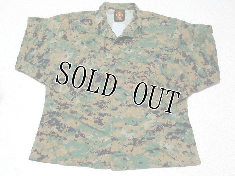 画像1: 米軍実物,USMC　ウッドマーパットジャケット　L-SHORT (1)