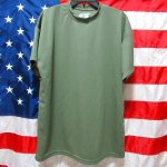 画像1: 米軍実物 USMC　DRI-DUKE　OD Tシャツ　LARGE (1)