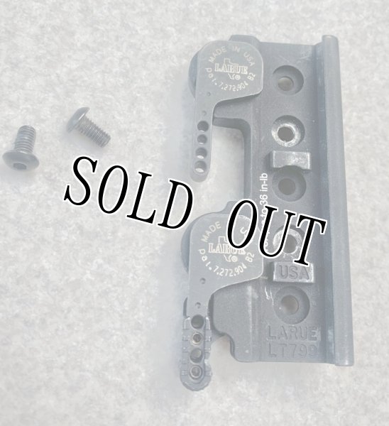 実物 LARUE LT799 Trijicon ACOG QDマウント LaRue Tactical - One-Piece Locking QD ACOG Mount - LT799