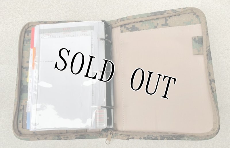 画像6:  海兵隊放出品 USMC システム手帳/バインダー (6)