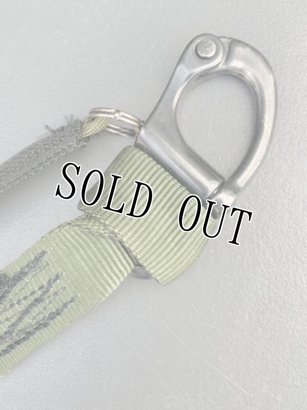 画像2: 米軍放出品 リテンション HELO セーフティ ランヤード (2)