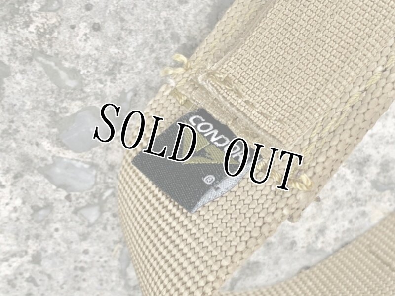 画像7: 米軍放出品 CONDOR リガー ベルト TAN　S/M (7)