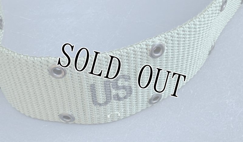 画像4: 米軍実物 LC-2(LC-2A) OD ナイロン・ピストルベルト MEDIUM (4)