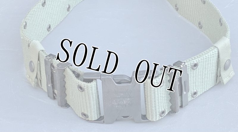 画像3: 米軍実物 LC-2(LC-2A) OD ナイロン・ピストルベルト MEDIUM (3)