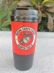 画像1: 米軍放出品  USMC タンブラー 18oz (1)