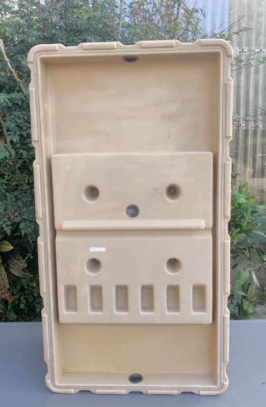 画像12: 米軍実物 HARDIGG M4/M16 6 ライフル モバイル ミリタリー アーモリー デザート (12)