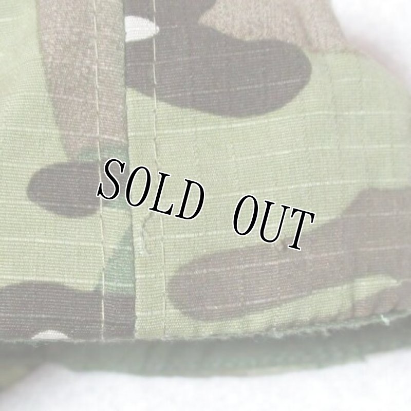 画像5: 米軍放出品 EAGLE CREST ベルクロ付きキャップ マルチカム (5)