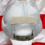 画像3: 米軍放出品　EAGLE CREST　ベルクロ付きメッシュキャップ　マルチカム (3)