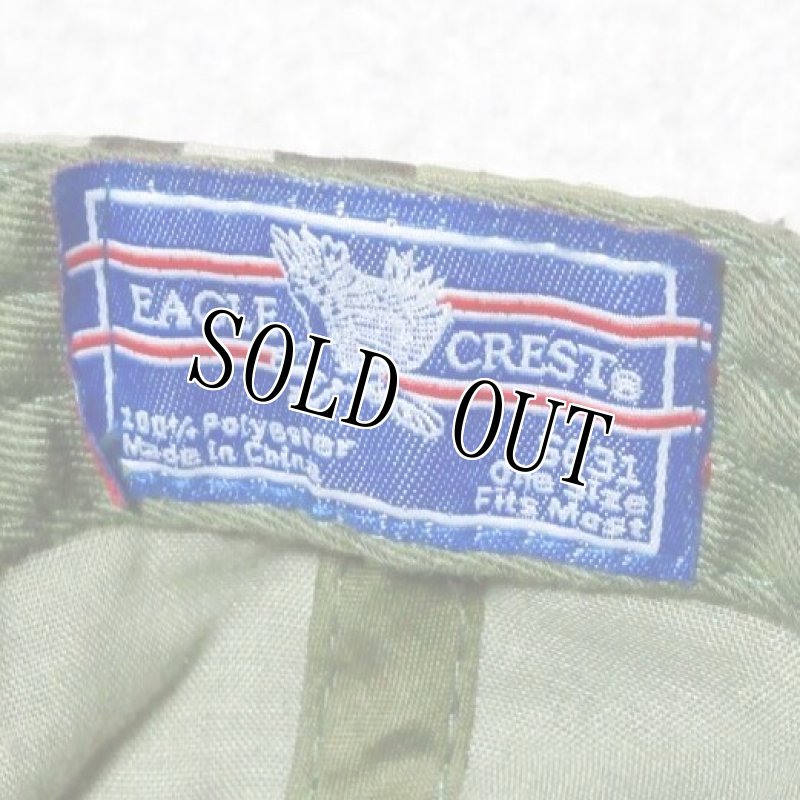 画像4: 米軍放出品 EAGLE CREST ベルクロ付きキャップ マルチカム (4)