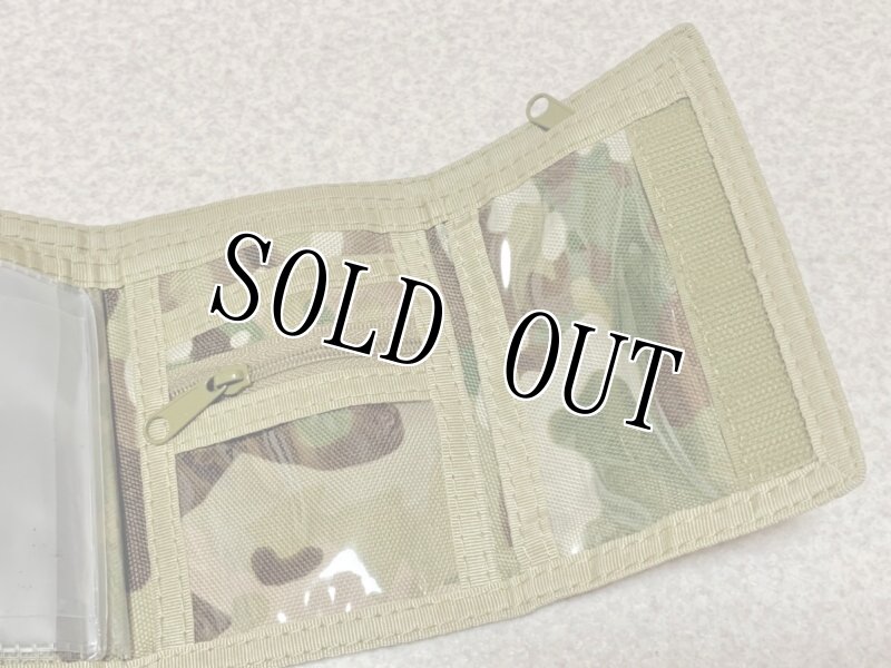 画像4: 米軍放出品 CODE ALPHA タクティカ ギアー ウォレット マルチカム (4)