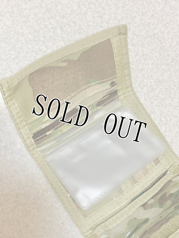 画像5: 米軍放出品 CODE ALPHA タクティカ ギアー ウォレット マルチカム (5)