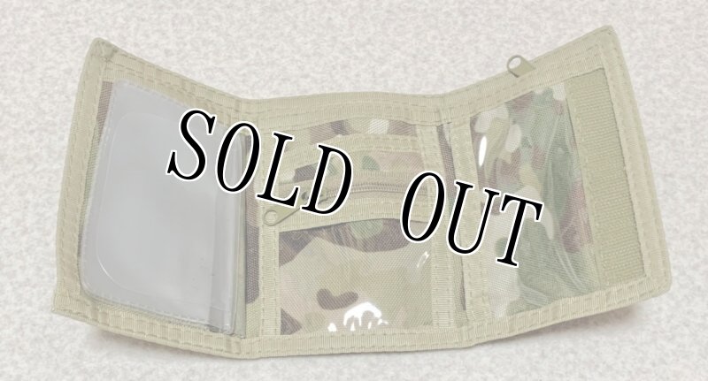 画像3: 米軍放出品 CODE ALPHA タクティカ ギアー ウォレット マルチカム (3)