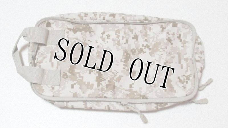 画像3: 米軍放出品 トラベルバック サイドポケット ポーチ デザートピクセル (3)