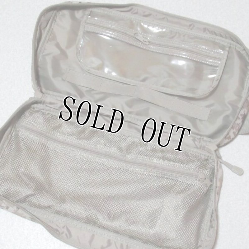 画像4: 米軍放出品 トラベルバック サイドポケット ポーチ デザートピクセル (4)