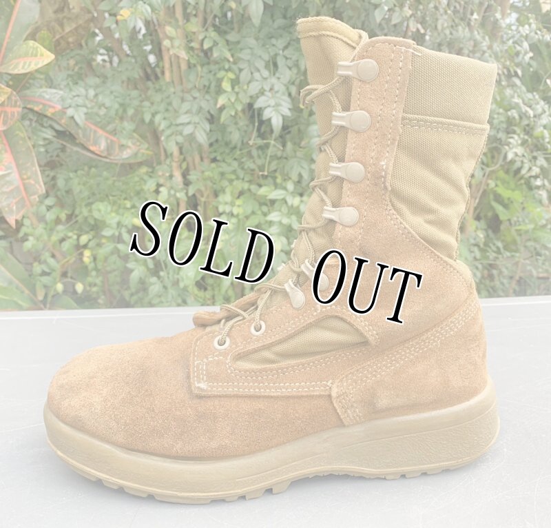 画像4: 米軍実物 BELLEVILLE 590 デザートマーパット ブーツ 8 R (4)