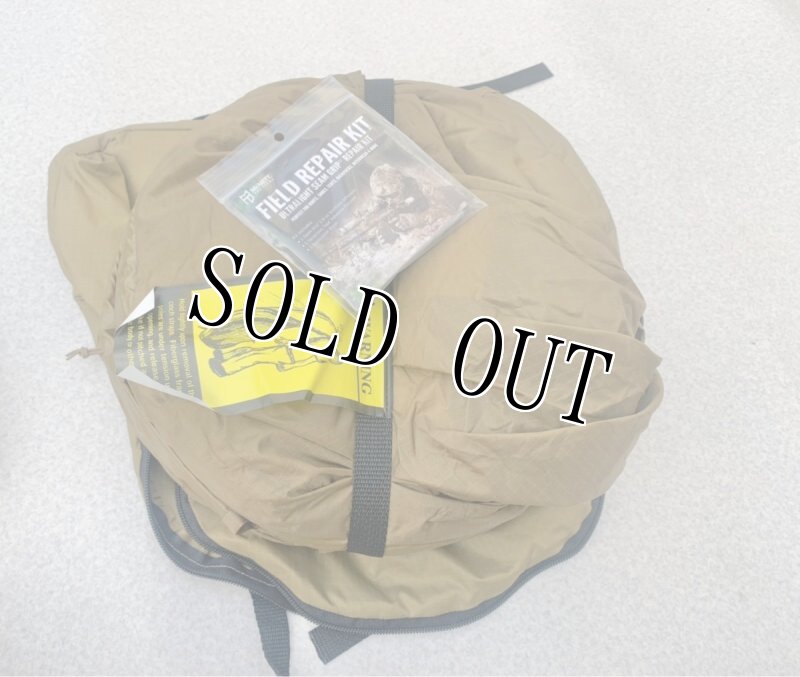 画像13: 海兵隊実物 ポップアップ テント コヨーテ 蚊帳 未使用 (13)