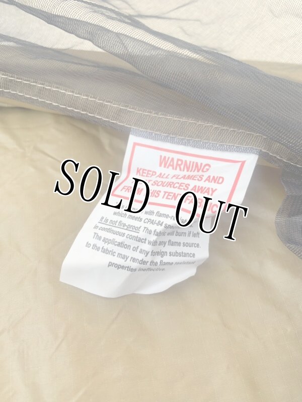 画像17: 海兵隊実物 ポップアップ テント コヨーテ 蚊帳 未使用 (17)