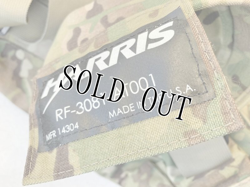 画像9: 米軍実物 HARRIS 衛星通信用アンテナ ポーチ マルチ (9)