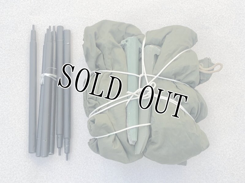 画像2: 米軍実物 ナム戦  シェルターハーフ テント セット (2)