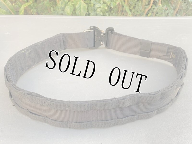 画像4: 米軍放出品 TAC SHIELD 1.75   タクティカル ガンファイターベルト ブラック M (4)