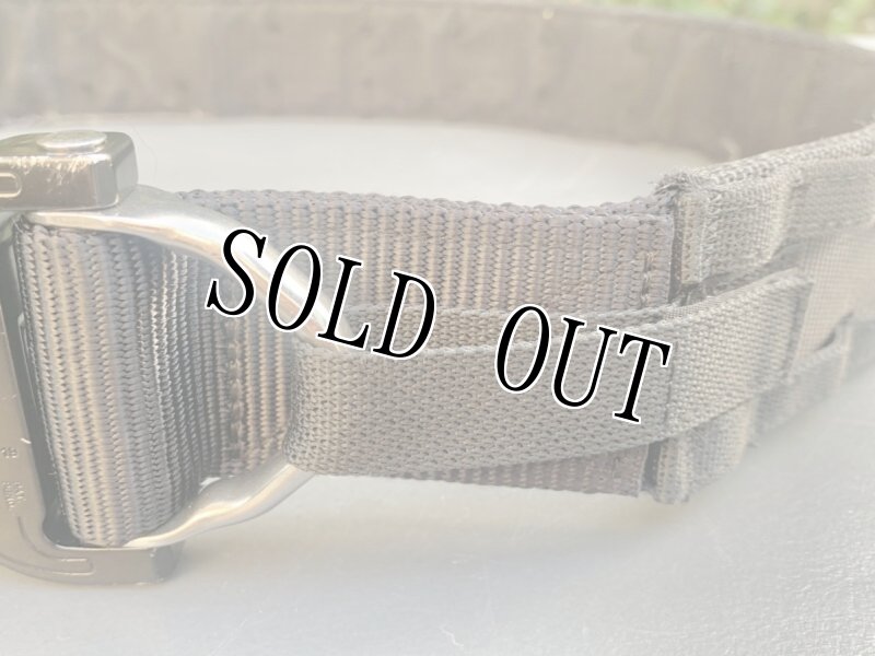 画像3: 米軍放出品 TAC SHIELD 1.75   タクティカル ガンファイターベルト ブラック M (3)