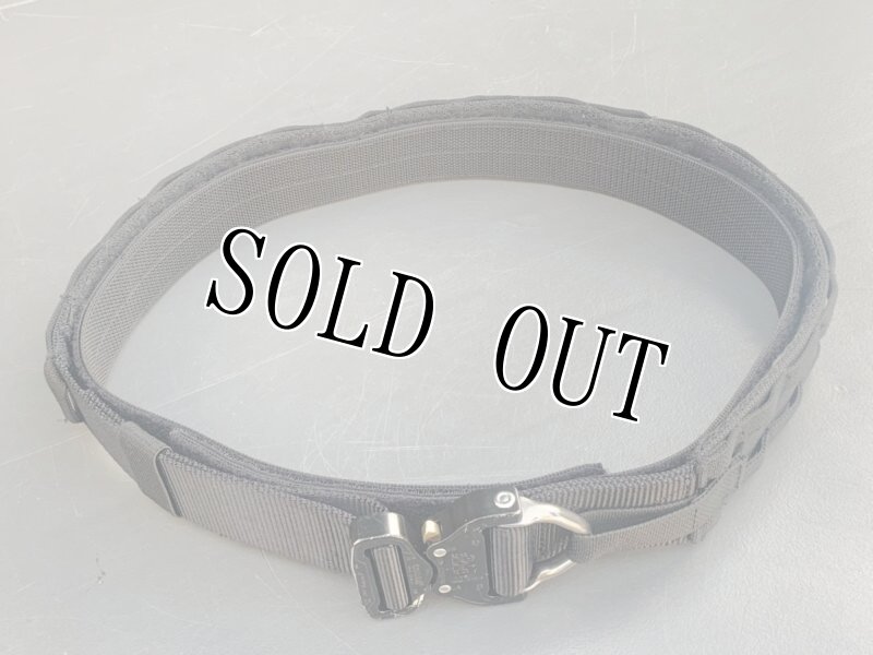 画像5: 米軍放出品 TAC SHIELD 1.75   タクティカル ガンファイターベルト ブラック M (5)