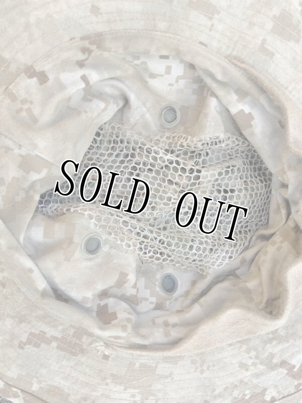 画像7: 米海兵隊実物 狙撃手 スナイパー    ギリーハット LARGE (7)