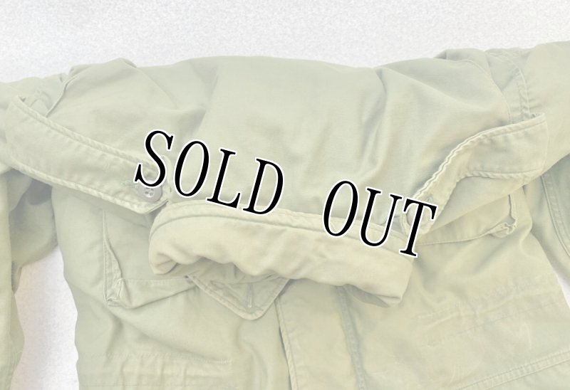 画像8: 米軍実物 M-65フィールドジャケット OD S-SHORT (8)