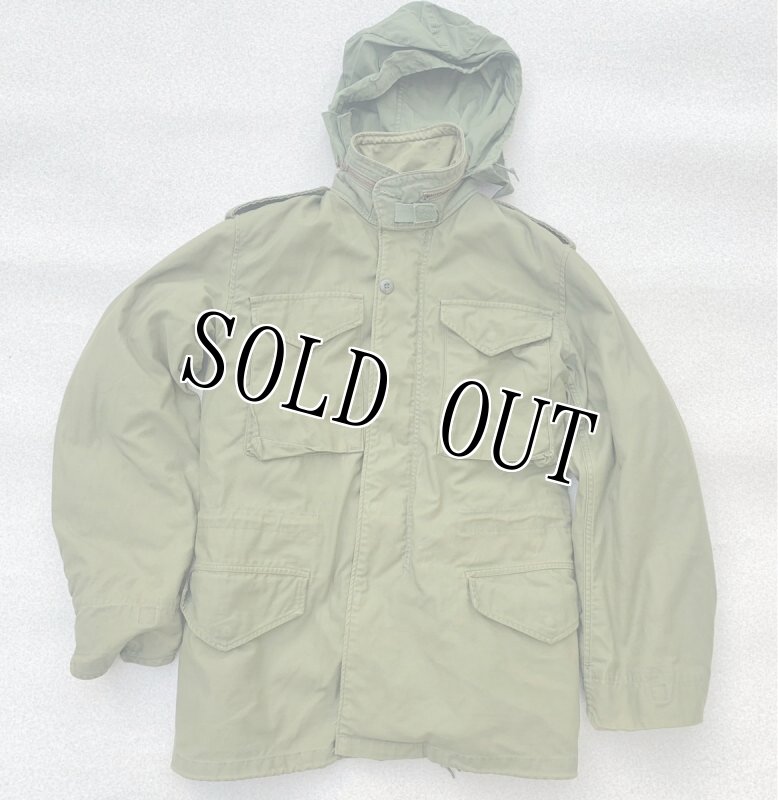 画像2: 米軍実物 M-65フィールドジャケット OD S-SHORT (2)