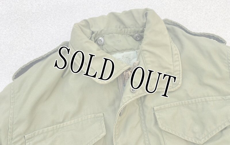 画像3: 米軍実物 M-65フィールドジャケット OD S-SHORT (3)