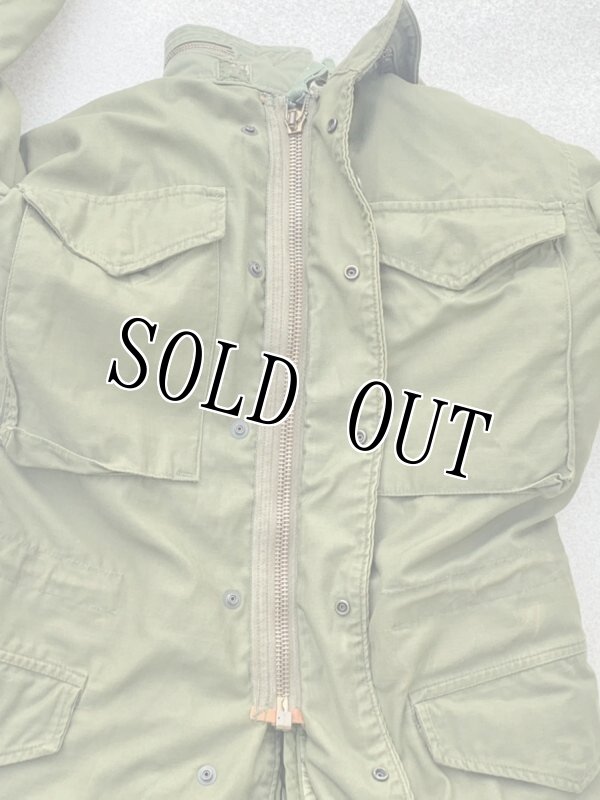 画像5: 米軍実物 M-65フィールドジャケット OD S-SHORT (5)