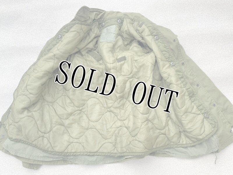 画像12: 米軍実物 M-65フィールドジャケット OD S-SHORT (12)