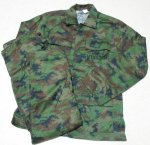 画像1: 米軍放出品 タイ軍デジタル迷彩ジャケット/パンツセット　NATO軍 (1)