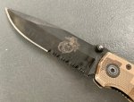 画像2: 米軍放出品 Sparta Gear Marine Corps Pattern Folding knife (2)