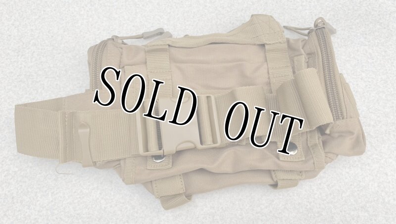 画像3: 米軍放出品 Snugpak ウエストバッグ/ポーチ　コヨーテ　 (3)