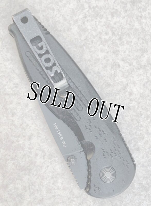 画像5: 米軍放出品 SOG Mini Aegis    クイックフォールディング ナイフ (5)