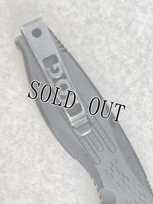 画像7: 米軍放出品 SOG Mini Aegis    クイックフォールディング ナイフ (7)