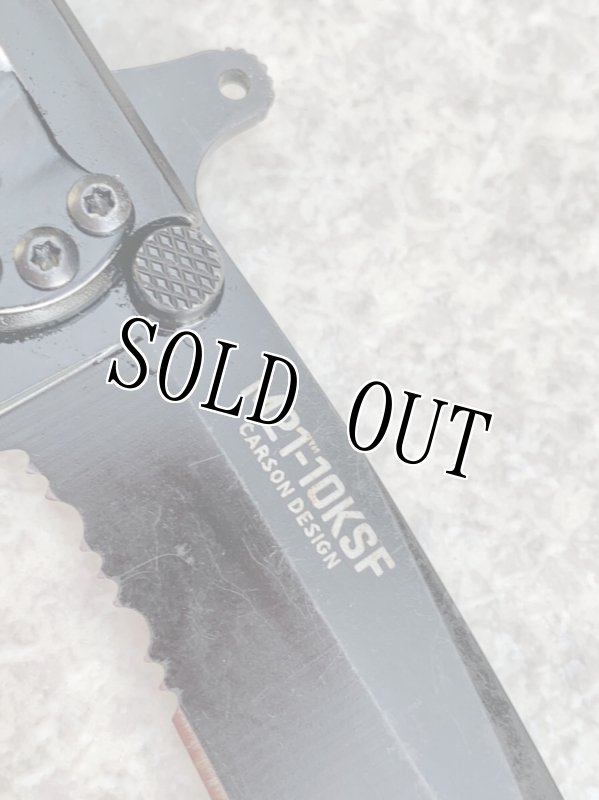 画像5: 米軍放出品 CRKT M21-10KSF   triple point serrations (5)