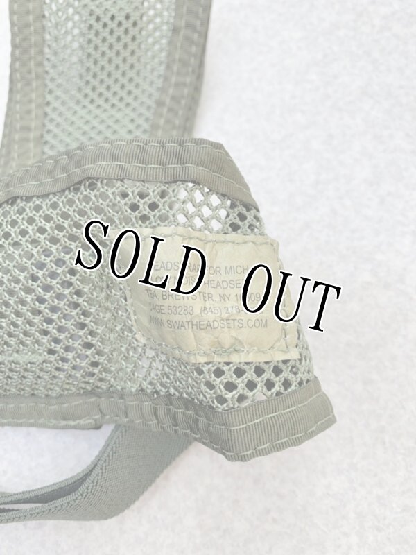 画像13: 米軍実物 THALES製マリタイムタクティカルヘッドセット 10-pinマリタイムコネクター (13)