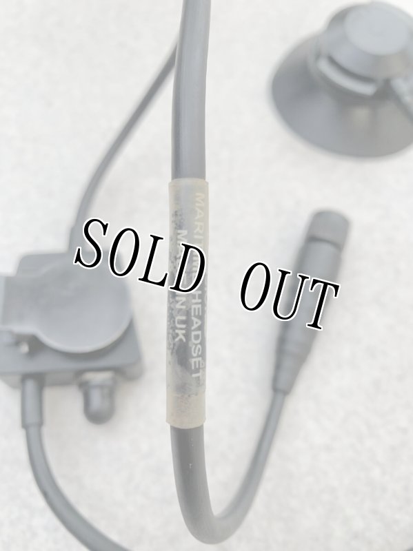 画像4: 米軍実物 THALES製マリタイムタクティカルヘッドセット 10-pinマリタイムコネクター (4)