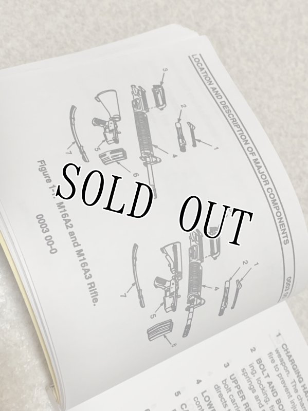 画像2: 米軍実物 5.56mm M4/M16 ライフル マニュアル (2)