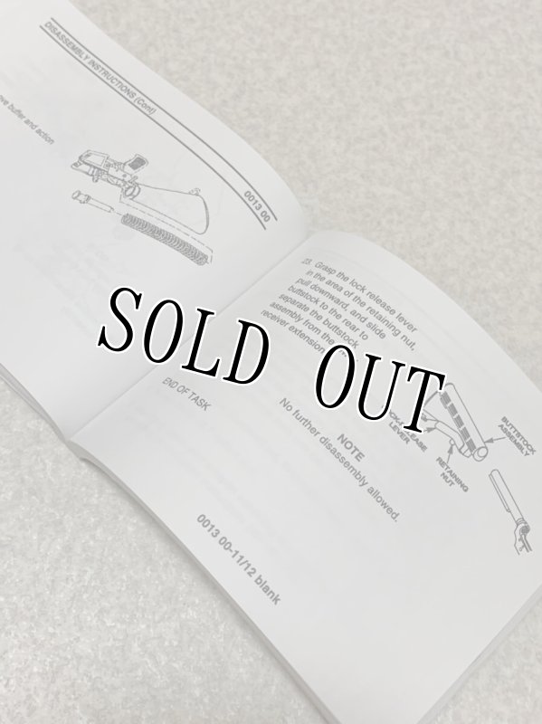 画像16: 米軍実物 5.56mm M4/M16 ライフル マニュアル (16)