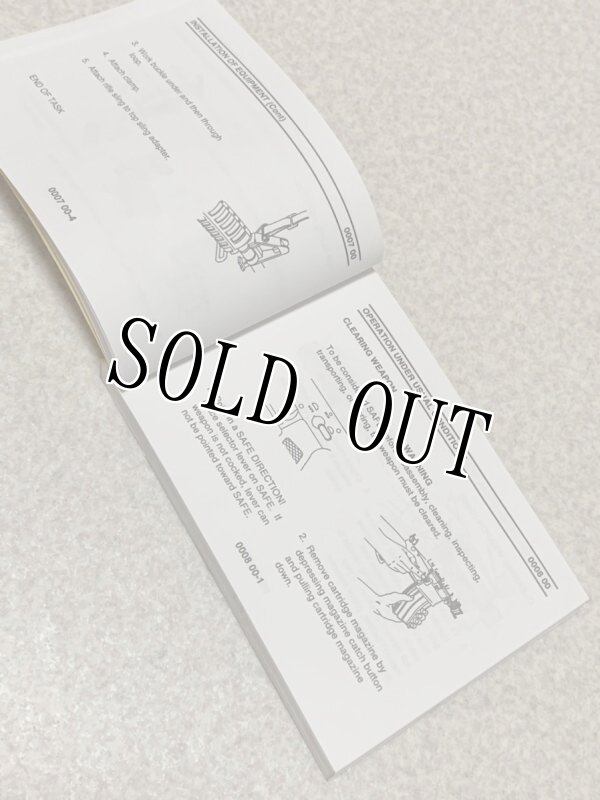 画像7: 米軍実物 5.56mm M4/M16 ライフル マニュアル (7)