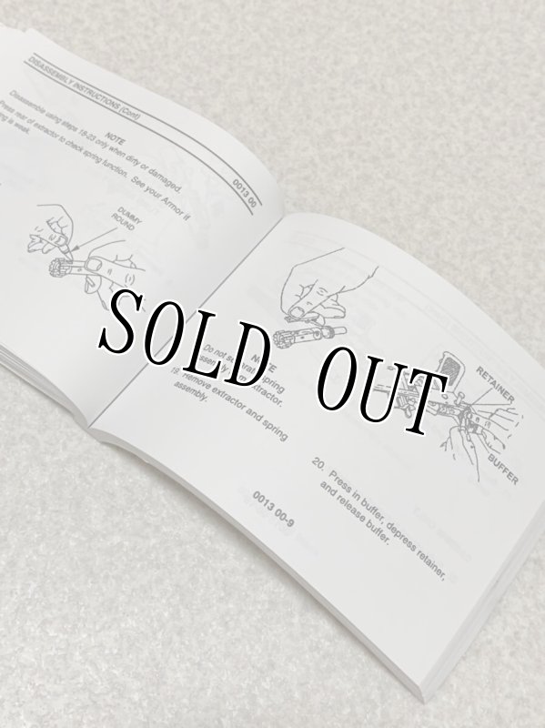 画像15: 米軍実物 5.56mm M4/M16 ライフル マニュアル (15)