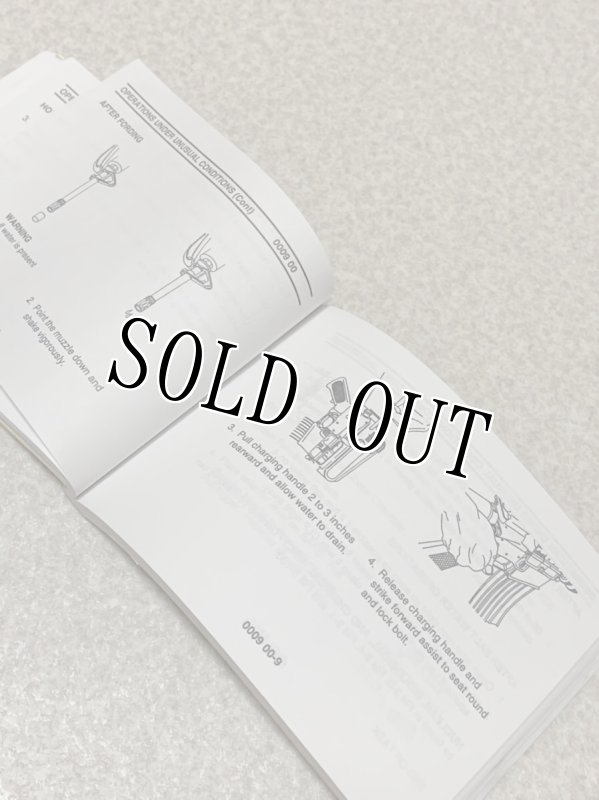 画像13: 米軍実物 5.56mm M4/M16 ライフル マニュアル (13)