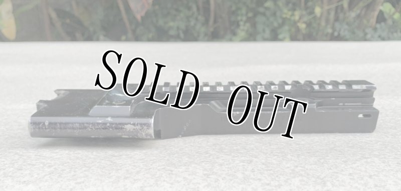 画像9: 米軍実物  M240 Metal Feed Cover  with Scope Rail Base (9)